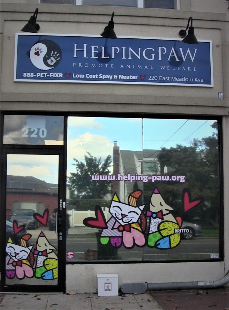 helping paw storefront