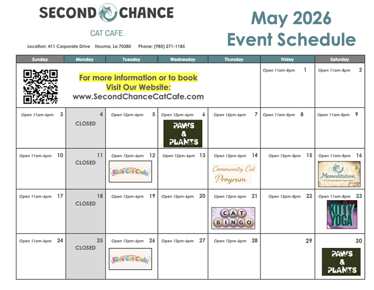 May Events 