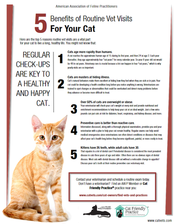 vet visits poster
